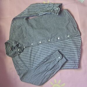 Men's Blue Striped Shirt